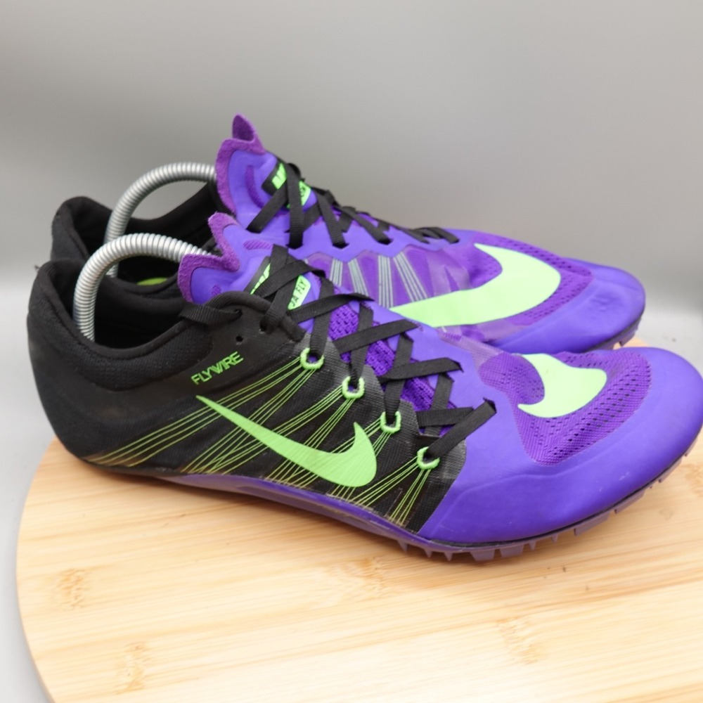 Nike Size 13 Zoom JA Fly 2 Track Sprint Shoes Style 705373-035 MSRP $125 - Picture 3 of 9